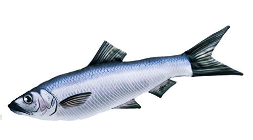 GABY Fish Pillows Clupeiformes (Hering/Sardine) Mini Kissen, Mehrfarbig, 1 Stück (1er Pack) von GABY Fish Pillows