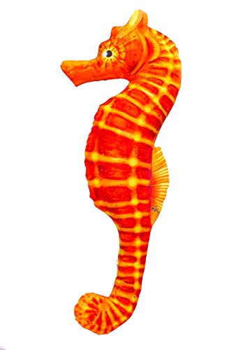 GABY Fish Pillows Seepferdchen Mini Orange Kissen, Polyester von GABY Fish Pillows