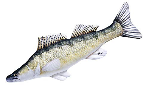 GABY Fish Pillows Zander Kissen, Mehrfarbig, Medium von GABY Fish Pillows