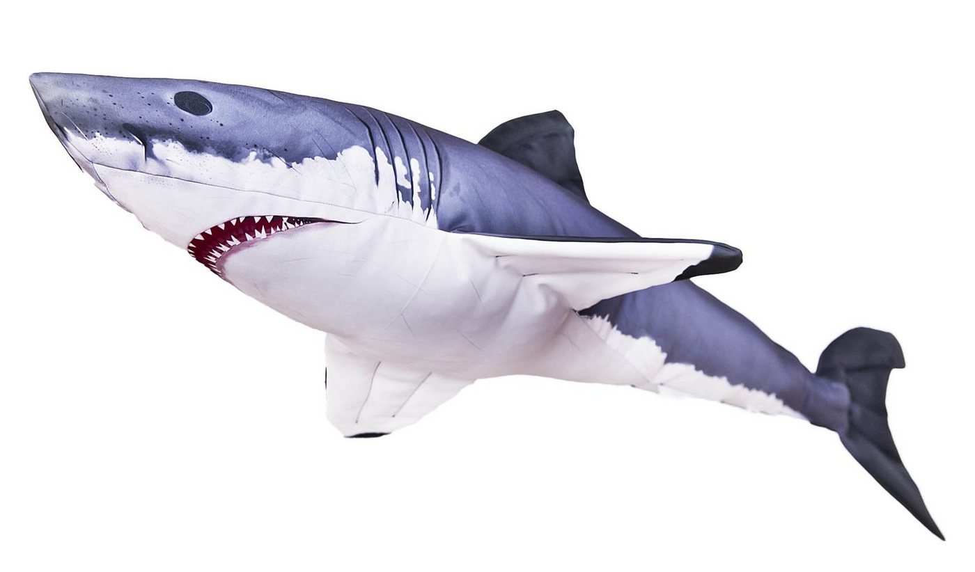 GABY Dekokissen GABY fish pillows - Kissen - Weißer Hai - 120 cm von GABY