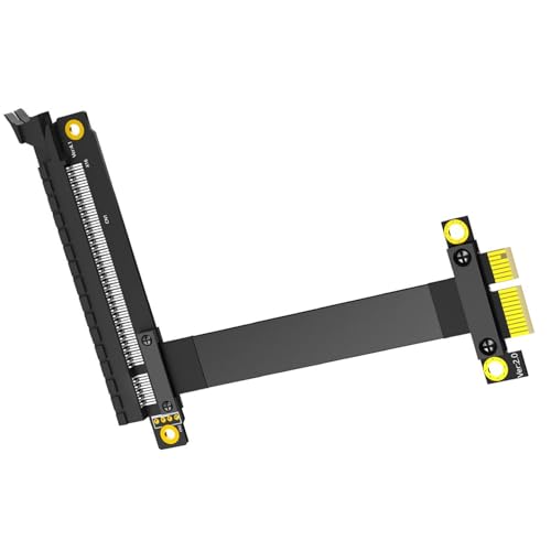 GADAW 25-cm PCIExpress Verlängerungskabel Einfache Installation Konvertieren Sie 16X In 1X Für Eine Effiziente Computererweiterung von GADAW