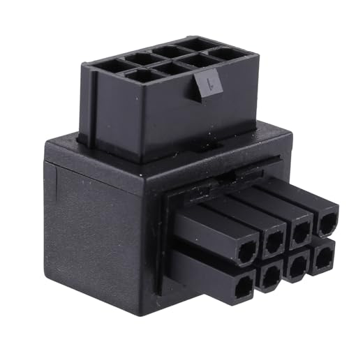 GADAW Mainboard CPU 8Pin Buchse Auf Stecker Power Stecker Adapter 8Pin 90 Grad Lenkung Stecker Für Desktop Computer von GADAW
