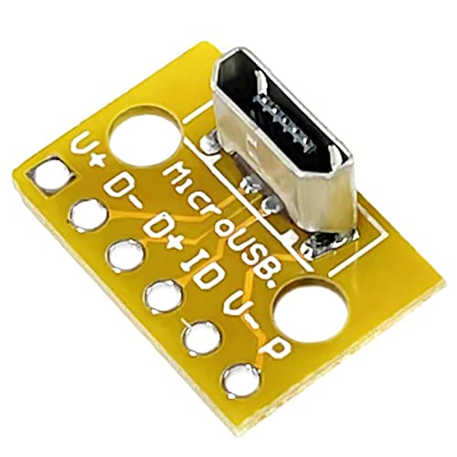 GADAW PCB Adapter Board Vertikale USB Schnittstelle Lötanschluss Ersatz Requisiten Zum Testen von GADAW