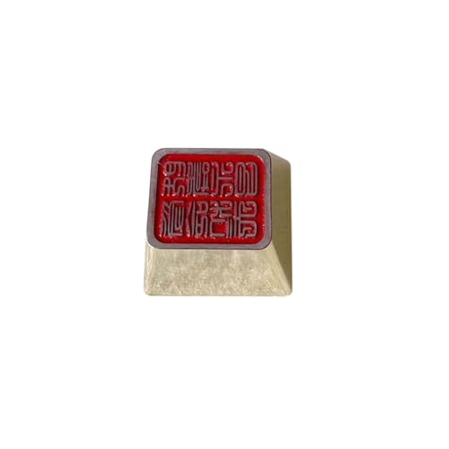 GADAW Retro Siegel Tastenkappe Aus Legiertem Metall Mit Traditionellen Chinesischen Anpassungen. Tastatur Tastenkappe GADAW Retro Siegel Tastenkappe Aus Legiertem Metall Mit Traditionellen Chinesischen Anpassungen. Tastatur Tastenkappe von GADAW