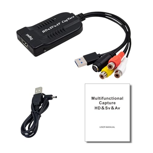 GADAW USB Videoaufnahmekarte Für Mehrere Quellen Zum Digitalkonverter. Bearbeiten Und Aufzeichnen Von Videos Von Verschiedenen Geräten GADAW USB Videoaufnahmekarte Für Mehrere Quellen Zum Digitalkonverter. Bearbeiten Und Aufzeichnen Von Videos Von Verschiedenen Geräten von GADAW