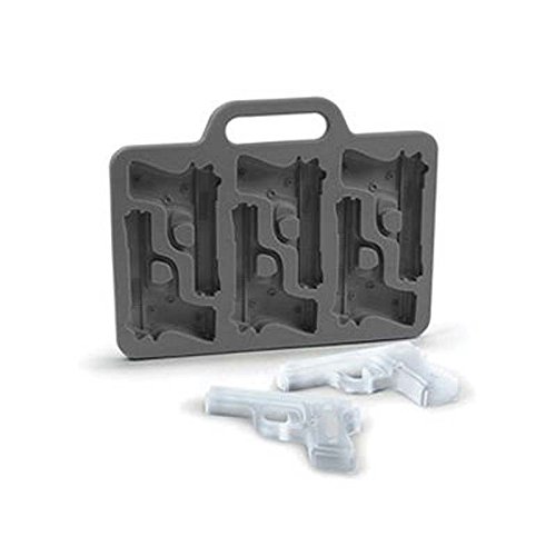 Guss, Eis und Schokolade in pvc in der Form einer Pistole. 00021 Waffen Küche Formen Eis am Stiel Getränke von GADMA