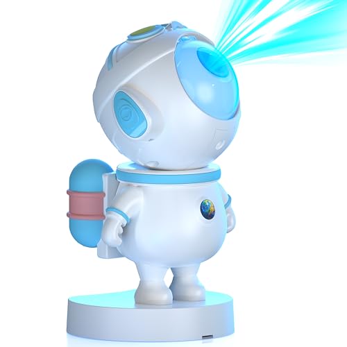 GAEFURY Astronaut Sternenhimmel Projektor, LED Nachtlicht Galaxy Projektor mit Timer und Fernbedienung, APP Control(BLAU) von GAEFURY
