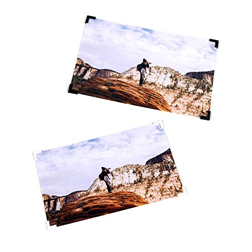 FotoGAEKKO Fotos aufhängen ohne bohren 80 Stück - Foto & Postkarten Klebeecken zum Aufhängen und Wand Kleben - Foto Klebepads Postkartenhalter Wand - Fotowand & Fotocollage, Schwarz - 5er Bundle FotoGAEKKO Fotos aufhängen ohne bohren 80 Stück - Foto & Postkarten Klebeecken zum Aufhängen und Wand Kleben - Foto Klebepads Postkartenhalter Wand - Fotowand & Fotocollage, Schwarz - 5er Bundle von GAEKKO