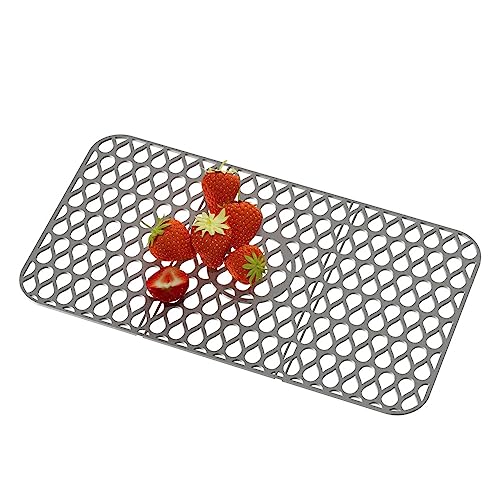 GAESHOW Spülbeckenmatte, faltbar, 66 x 35 cm, groß, zum Trocknen von Geschirr, für den Boden der Küchenspüle, hitzebeständiger Schutz für die Arbeitsplatte GAESHOW Spülbeckenmatte, faltbar, 66 x 35 cm, groß, zum Trocknen von Geschirr, für den Boden der Küchenspüle, hitzebeständiger Schutz für die Arbeitsplatte von GAESHOW
