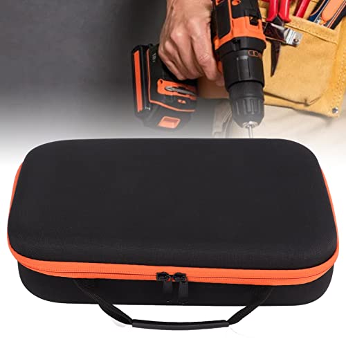 GAESHOW EVA Hartschale Werkzeugtasche, Schwarz Wasserdicht Werkzeugaufbewahrungskoffer, Mutispandex Hardware Werkzeug Zubehör Aufbewahrungsbox(F) von GAESHOW