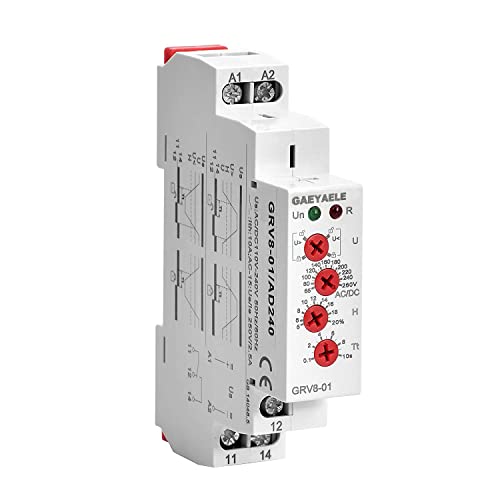 GEYA GRV8-01 Spannungsrelais, einphasig, verstellbar, Über- oder Unterspannungsschutz, Monitorrelais mit LED-Display GRV8-01 AD240 GEYA GRV8-01 Spannungsrelais, einphasig, verstellbar, Über- oder Unterspannungsschutz, Monitorrelais mit LED-Display GRV8-01 AD240 von GAEYAELE