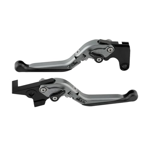 GAFITSEP 2024 Klappkupplungsbremshebel Forr 500DS 500R Valico 525 DS525X 525DSX 650DS Motorrad Einstellbarer Ausziehbarer Bremsgriff Motorradbremse(Titanium black) von GAFITSEP