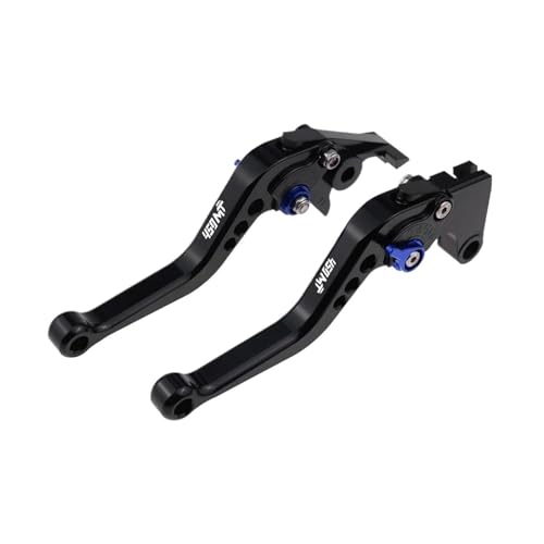 GAFITSEP 2025 2024 Passend For 450MT MT 450 MT450 Motorrad Kurzbremskupplungshebel Verstellbarer Griffsatz Motorradbremse(A-Black with Blue) von GAFITSEP