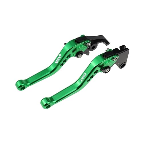 GAFITSEP 2025 2024 Passend For 450MT MT 450 MT450 Motorrad Kurzbremskupplungshebel Verstellbarer Griffsatz Motorradbremse(A-GREEN) von GAFITSEP
