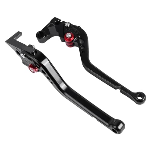 GAFITSEP Compatible With FZ6 FZ 6 FAZER 2004-2010 XJ6 FZ6R 2009-2020 Kurze Und Lange Bremskupplungshebel Motorrad CNC-Griffhebel Motorradbremse(Long blue) von GAFITSEP