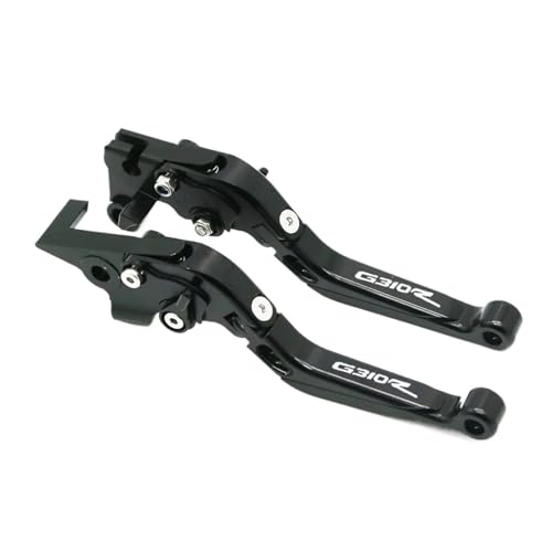 GAFITSEP Compatible With G310R G310 RG 310 R 2017-2023 Motorradzubehör Lenker verstellbare Klappbare Ausziehbare Bremskupplungshebel Motorradbremse(Black1) von GAFITSEP