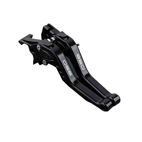 GAFITSEP Compatible With GSX S950 GXS-S950 GSXS 950 2021 Motorräder CNC Einstellbare Bremskupplungshebel Lenker Motorradbremse(All black) von GAFITSEP