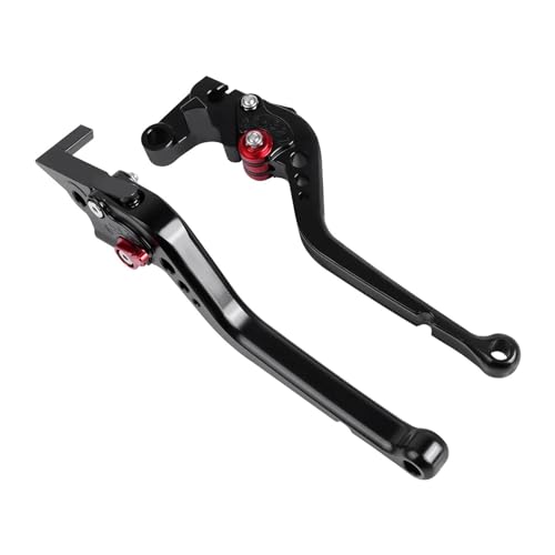 GAFITSEP Compatible With S1000XR S 1000XR S1000 XR S 1000 XR 2020 2021 2022 2023 Klappbare Ausziehbare Bremskupplungshebel Motorradzubehör(BLACK4) von GAFITSEP