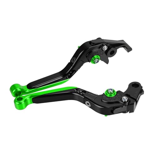 GAFITSEP Compatible With V-MAX VMAX 1200 1985-2007 Klapp Handbremse Bremse Kupplung Hebel Griff Hebel 1999-2006 Motorradbremse(Green) von GAFITSEP