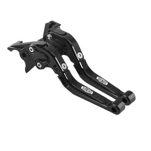 GAFITSEP Compatible With XSR700 XSR900 XSR 700 XSR 900 ABS 2016-2018 Motorrad Klappbare Ausziehbare Bremskupplungshebel Einstellbarer Lenker Motorradbremse(XSR700 Black) von GAFITSEP