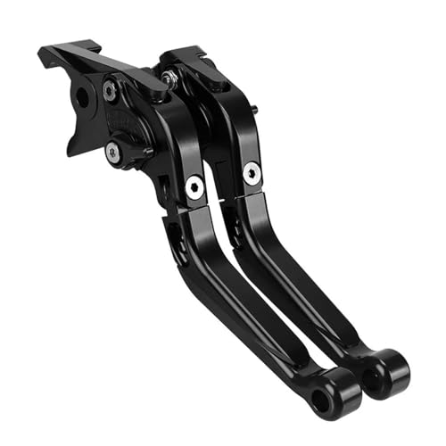 GAFITSEP Compatible With YBR250 2005 2006 2007 2008 2009 2010 2011 2012 2013 2014 Motorrad Handbremse Einstellbare Bremse Kupplung Hebel YBR 250(BLACK3) von GAFITSEP