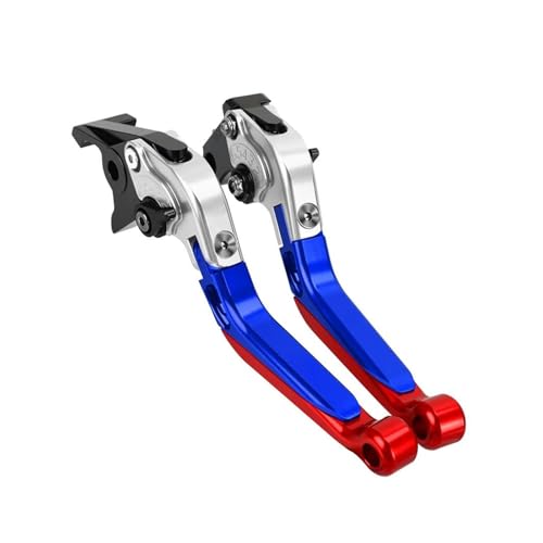 GAFITSEP Compatible With YBR250 2005 2006 2007 2008 2009 2010 2011 2012 2013 2014 Motorrad Handbremse Einstellbare Bremse Kupplung Hebel YBR 250(BLUE1) von GAFITSEP