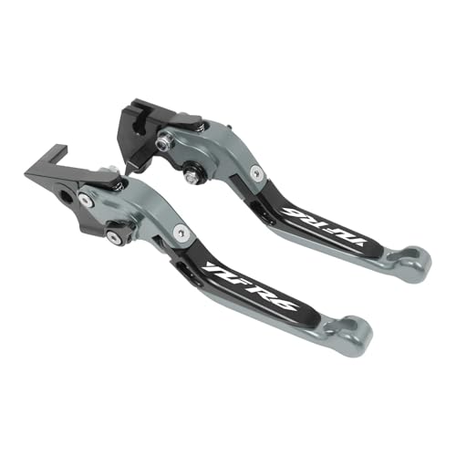 GAFITSEP Compatible With YZFR6 YZF R6 YZF-R6 R6 1999 2000 2001 2002 2003 2004 Motorradzubehör Ausziehbare Einstellbare Bremskupplungshebel Motorradbremse(GRAY3) von GAFITSEP