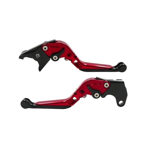 GAFITSEP Compatible With YZFR6 YZF R6 YZF-R6 R6 1999 2000 2001 2002 2003 2004 Motorradzubehör Ausziehbare Einstellbare Bremskupplungshebel Motorradbremse(Red3) von GAFITSEP