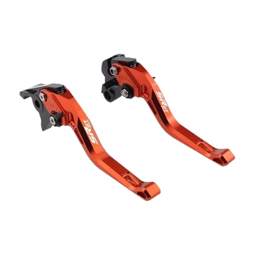 GAFITSEP Fit SR GT200 Sport 2021-2023 Brems Griffe For SR GT 200 2022 Kupplung Hebel Motorradbremse(A-ORANGE) von GAFITSEP