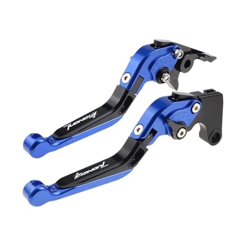 GAFITSEP Fit TUONO V4 1100RR 2017-2022 Kupplungshebel Compatible With TUONO V 4 1100 RR Fabrik Folding Erweiterbar Brems Griffe Motorradbremse(BLUE3) von GAFITSEP