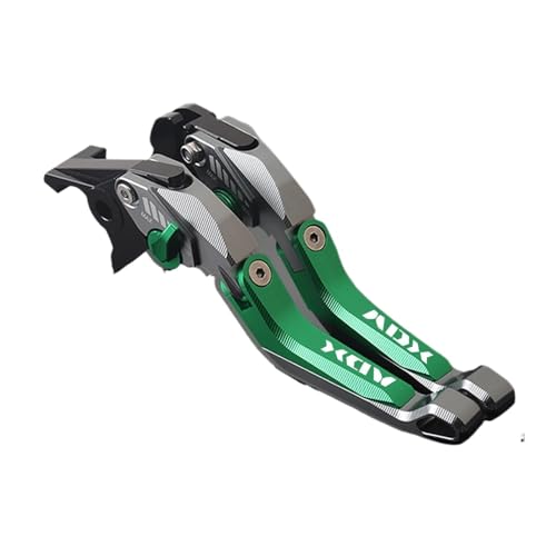 GAFITSEP For ADX125 ADX 125 2022 2023-2024 Motorrad ADX125 CNC 5D Bremse Kupplung Hebel Verstellbare Falten ADX125 Motorradbremse(Green1) von GAFITSEP