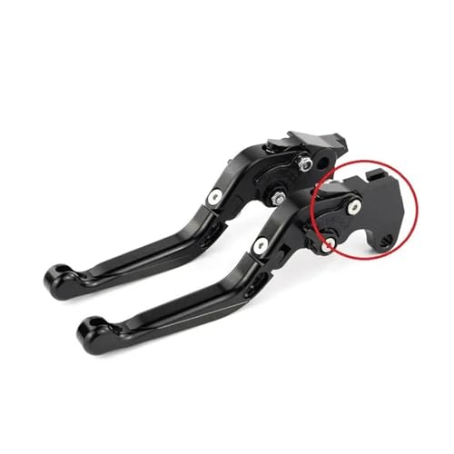 GAFITSEP For FX/FXS Z2 FXS ZF7.2 S/DS ZF7.2 S/SR/DS/DSR ZF14.4 Motorradgriff Vorne Bremshebel Einstellbar Faltbar Ausziehbar Motorradbremse(Black blue) von GAFITSEP