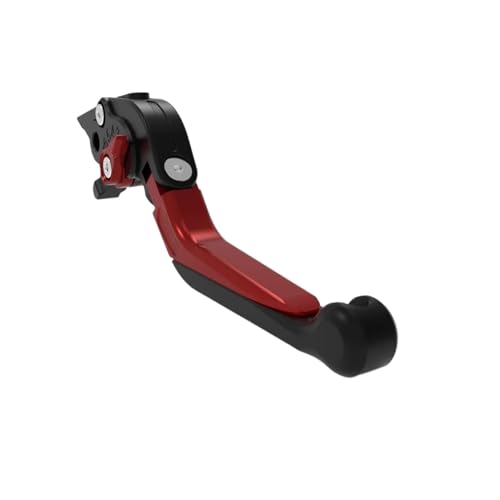 GAFITSEP For FX/FXS Z2 FXS ZF7.2 S/DS ZF7.2 S/SR/DS/DSR ZF14.4 Motorradgriff Vorne Bremshebel Einstellbar Faltbar Ausziehbar Motorradbremse(Black red) von GAFITSEP