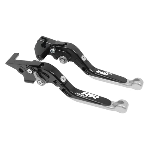 GAFITSEP For S1000RR S1000 RR S 1000 RR 2020-2023 Motorradzubehör Einstellbarer Klappbarer Ausziehbarer Bremskupplungshebelgriff Motorradbremse(BLACK1) von GAFITSEP