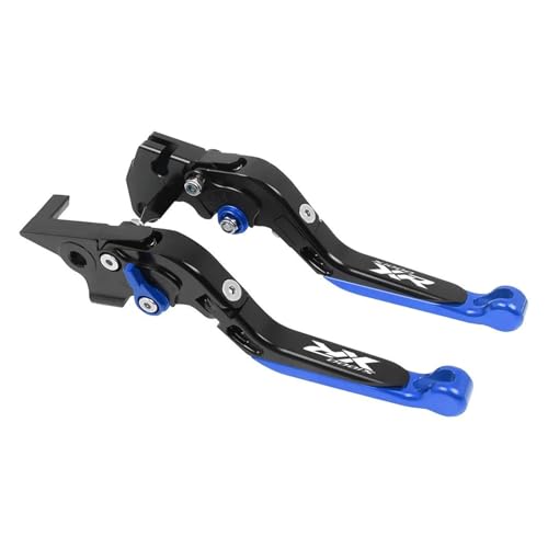 GAFITSEP For S1000XR S 1000XR S1000 XR S 1000 XR 2014-2019 2015-2018 Motorrad CNC-Bremskupplungshebel Klappgriff Motorradbremse(Blue-Balck-Blue) von GAFITSEP
