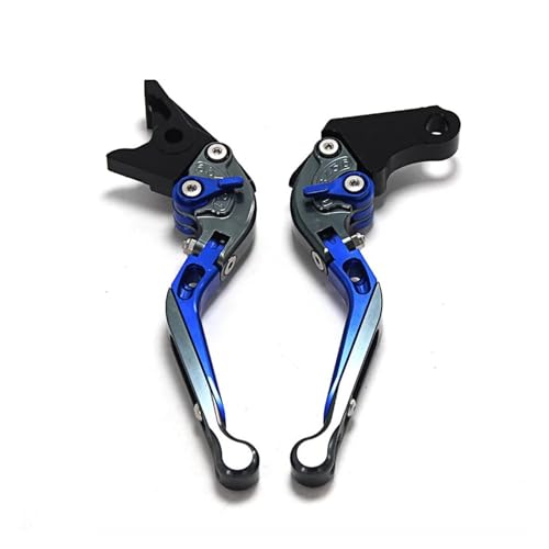 GAFITSEP Laser Compatible With Z750 Z 750 (nicht Z750S-Modell) 2004 2005 2006 Orange Klapp- Und Ausfahrbarer Motorradbremskupplungshebel Motorradbremse(BLUE3) von GAFITSEP
