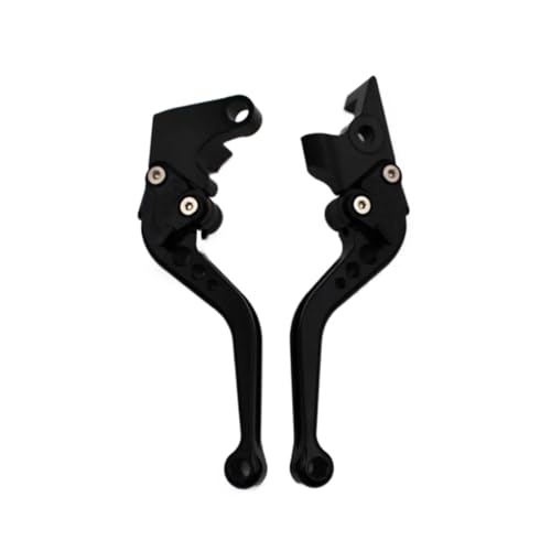 GAFITSEP Motorrad Alnuminum Kurz Bremse Kupplung Hebel Compatible With MT-09 SR MT 09 FZ-09 FJ-09 MT-09 Tracer 2014-2019 Motorradbremse(Nero) von GAFITSEP