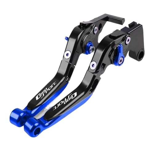 GAFITSEP Motorrad-Roller Einstellbarer Bremskupplungshebelgriff Compatible With C600Sport C600 SPORT C 600 Sport 2011 2012 2013 2014 2015 Motorradbremse(BLACK4) von GAFITSEP