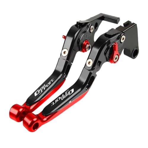 GAFITSEP Motorrad-Roller Einstellbarer Bremskupplungshebelgriff Compatible With C600Sport C600 SPORT C 600 Sport 2011 2012 2013 2014 2015 Motorradbremse(BLACK9) von GAFITSEP