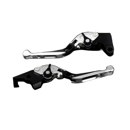 GAFITSEP Motorradzubehör Bremsengriff CNC-Bremskupplungshebel For C650 SPORT C650SPORT 2015 2016 2017 Motorradbremse(Silver2) von GAFITSEP