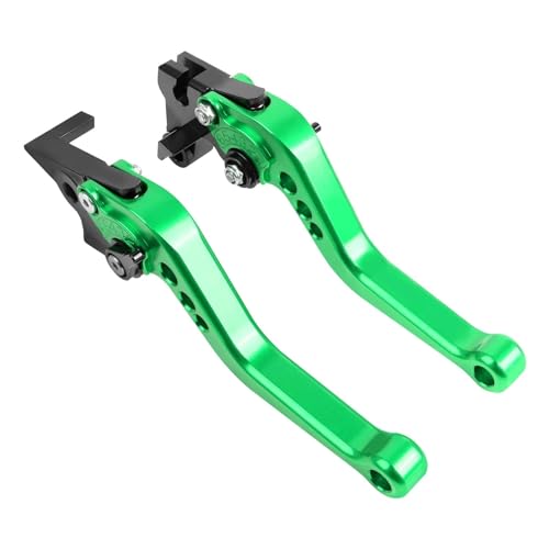 GAFITSEP Motorradzubehör Bremskupplungshebel Kurze Und Lange Griffe Hebel Compatible With F900R F900XR F900 RF 900 XR 2020-2023 Motorradbremse(Short green) von GAFITSEP