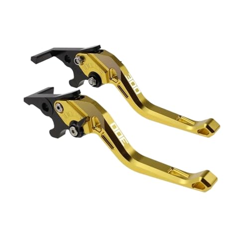 GAFITSEP Passend For 300 2018–2022 Bremshebel For 300 Bremsgriffe Motorradbremse(B-gold) von GAFITSEP