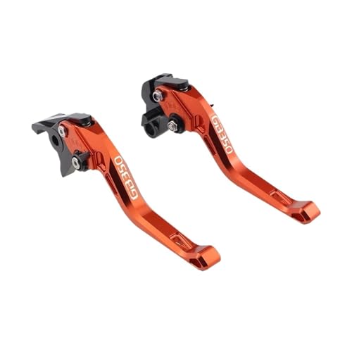 GAFITSEP Passend For GB350 2021–2023 Bremshebel CB 350 2022 Hness Kupplungsgriffe(B-Orange) von GAFITSEP