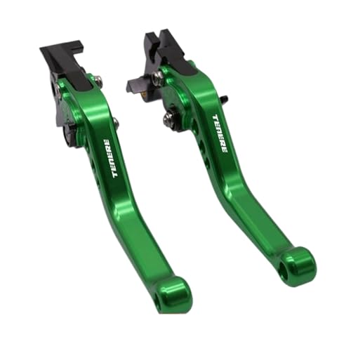 GAFITSEP Passend For XT660Z XT 660 Z TENERE 2008–2015 Bremskupplungshebel Motorradbremse(Green) von GAFITSEP