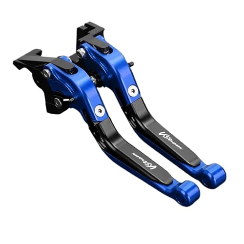 GAFITSEP Vstrom 650 Bremskupplungshebel Compatible With DL650 V-Strom XT DL 650 V Strom XT 2011-2022 Motorradbremse(Blue1) von GAFITSEP