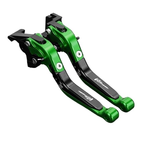 GAFITSEP Vstrom 650 Bremskupplungshebel Compatible With DL650 V-Strom XT DL 650 V Strom XT 2011-2022 Motorradbremse(Green) von GAFITSEP