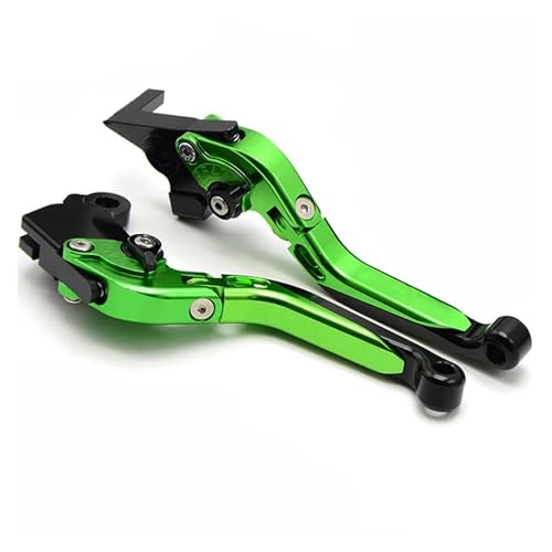 GAFITSEP Z1000 Grün + Tit An Motorradbremskupplungshebel Compatible With Z1000 2007 2008 2009 2010 2011 2012 2013 2014 2015 2016 Motorradbremse(GREEN7) von GAFITSEP
