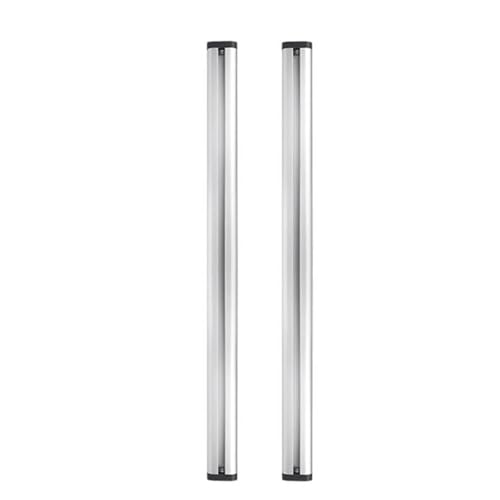 Dachträger 2 STÜCKE Universal Auto Dachgepäckträger Wasserdichte Top Tasche Lagerung Gepäck Unterstützung Für SUV Dachgepäckträger Auto 120Cm 130Cm Relingträger(2PCS 120cm White) von GAGSETCTHM