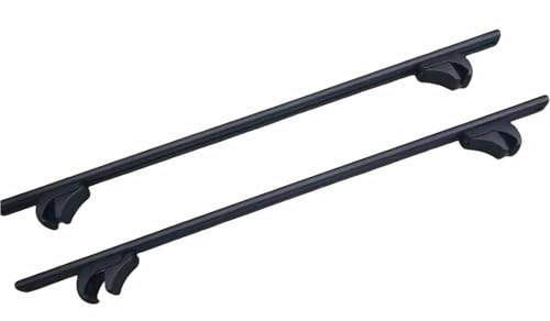 Dachträger Für Ford Für Explorer 2020-2025 Dachgepäckträger-Querstange 2PCs Schwarze Dachgepäckträger-Querstangen Querstangen Mit Dachreling Aluminium Relingträger von GAGSETCTHM