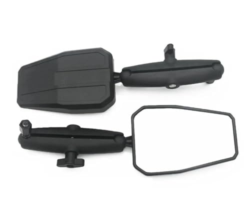 Motorrad Spiegel Set 1 Paar Motorrad Universal Rückspiegel Motorrad Teile Umkehr Hilfs Zubehör Links Rechts Rückspiegel Spiegel von GAGSETCTHM